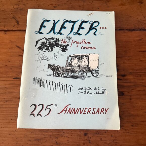 Exeter Township 225th Anniversary Booklet PA, Berks 1967 Genealogy Ephemera - Picture 1 of 3